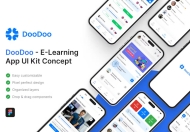 DooDoo-电子学习应用程序 UI 套件